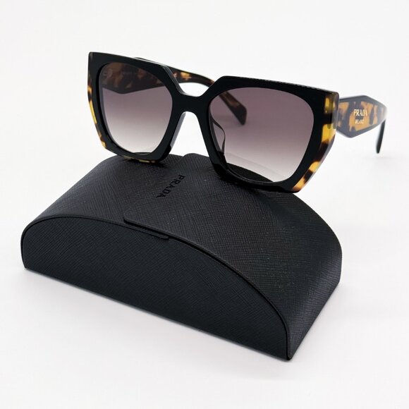 NEW PRADA PR15WSF 3890A7 SUNGLASSES SPR 15WF 3890A7 WOMEN SQUARE PR 15WSF 3890A7 - Picture 1 of 11